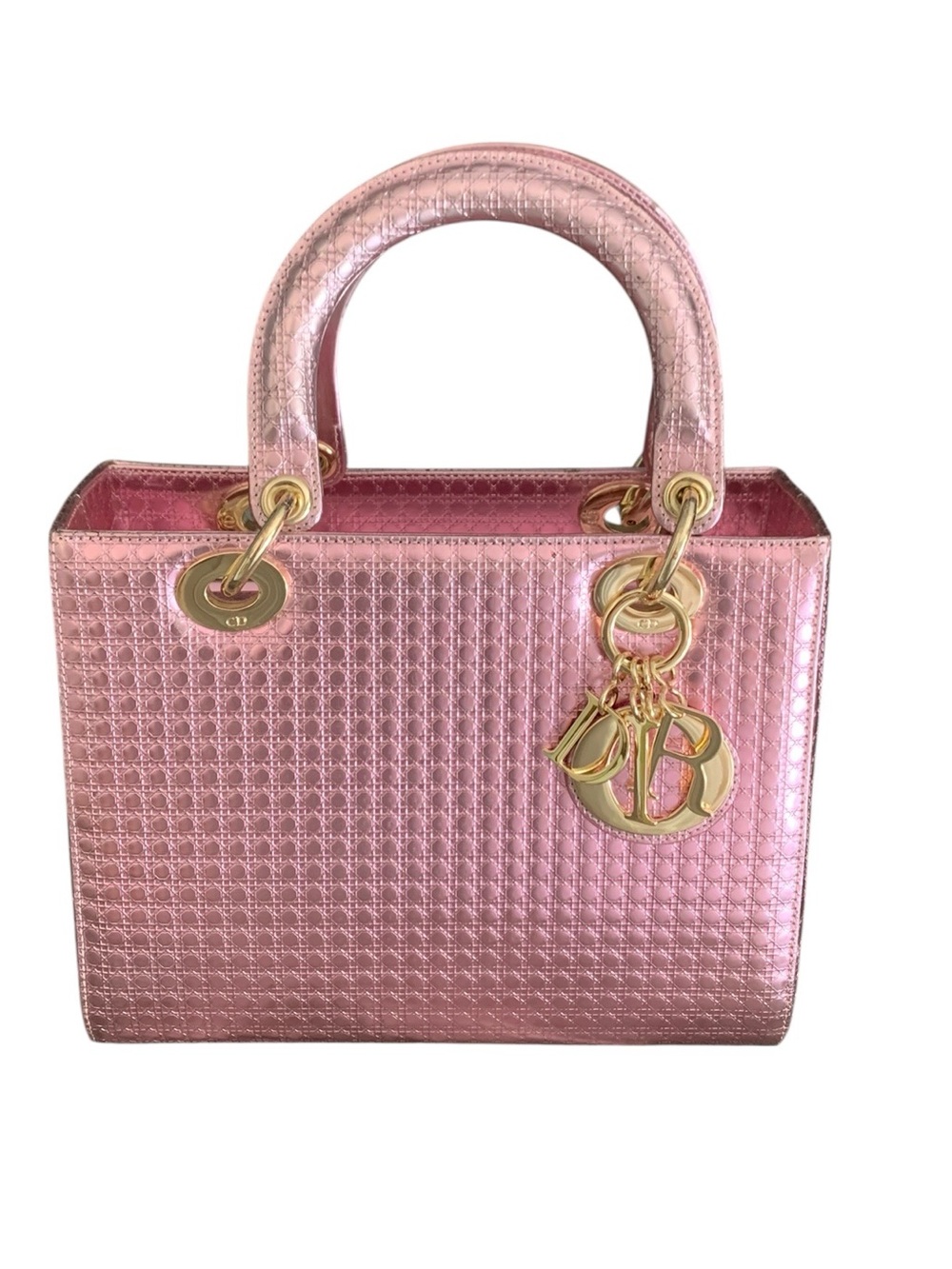 🆕 💖✨Metallic Pink Mini Lady Bag ✨💖 - Picture 6 of 15
